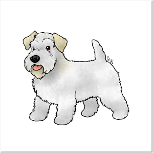 Dog - Sealyham Terrier - Clipped Lemon Posters and Art